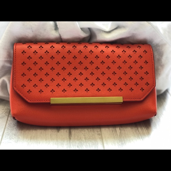 J. Crew Handbags - J. Crew Perforated Claremont Clutch